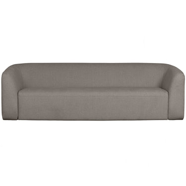 SLOPING 3-SEATER SOFA GREY MELANGE