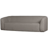 SLOPING 3-SEATER SOFA GREY MELANGE