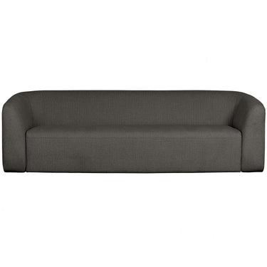 SLOPING 3-SEATER SOFA GREY/BLACK MELANGE
