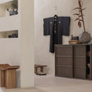 JAPAN STOOL PAULOWNIA WOOD NATURAL