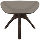 FLASH COFFEE TABLE MANGO WOOD/GLASS WALNUT