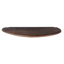 LAYER WALL SHELVES MANGO WOOD WALNUT - SET OF 2
