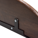 LAYER WALL SHELVES MANGO WOOD WALNUT - SET OF 2