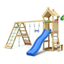 Jungle Gym - Legetårn Jungle Gym Totem m/2-klatre Modul 200 blå rutschebane