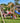 Jungle Gym - Legetårn Jungle Gym Cubby m/2-Swing Module 220, blå rutschebane og 120 kg sand