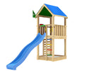 Jungle Gym - Legetårn Jungle Gym Lodge 2.1 inkl. blå rutschebane