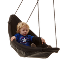 Nordic Play - Kanogynge, sort 153 x 54 cm