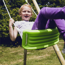 Nordic Play - Gyngesæde med reb, lime