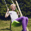 Nordic Play - Gyngesæde med reb, lime