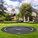 Salta - Trampolin Royal Baseground Ø396 cm, sort inkl. sikkerhedsnet Salta