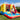 HappyHop - Jump & Splash Adventure Zone med vandkanon, 350×280×190 cm