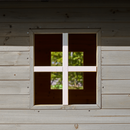 Nordic Play - Legehus grå/sort. 158x148 x132 cm