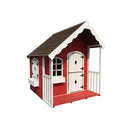 Nordic Play  - Legehus med veranda rød/hvid - Bolig og Haven