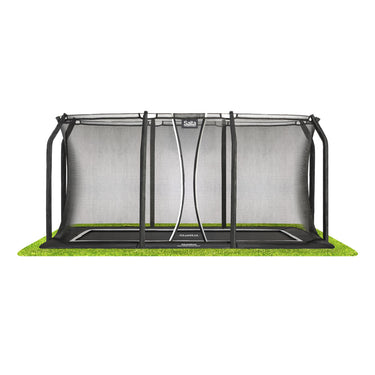 Salta - Trampolin Royal Baseground 305 x 214 cm, sort inkl. net Salta