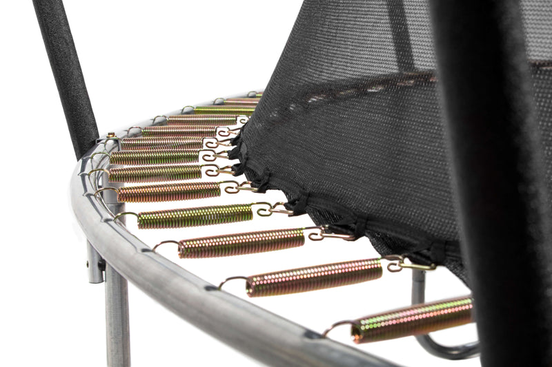 Salta - Trampolin Cosmos Ø305 cm, sort inkl. sikkerhedsnet og stige