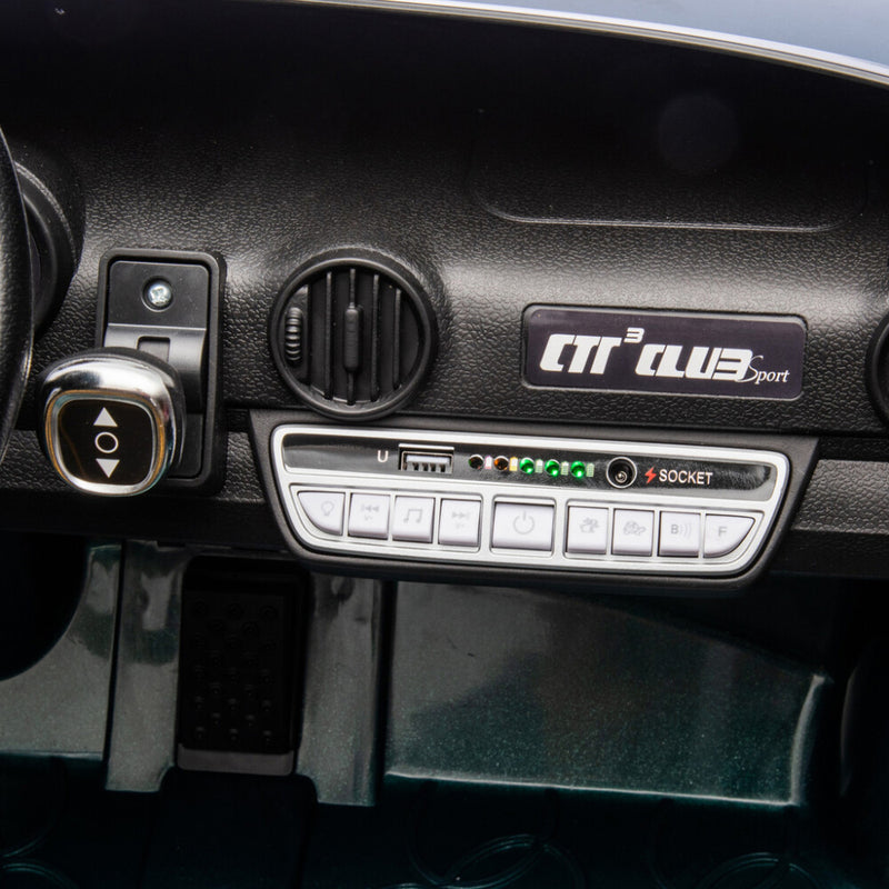 Nordic Play Speed - Elbil RUF 2 personers 4 x 18V motor, EVA hjul