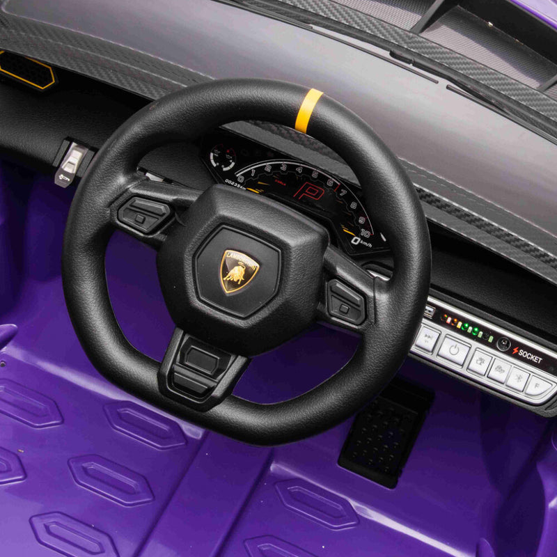 Nordic Play Speed - Elbil Lamborghini Autentica 4 x 10,8V motor, EVA hjul