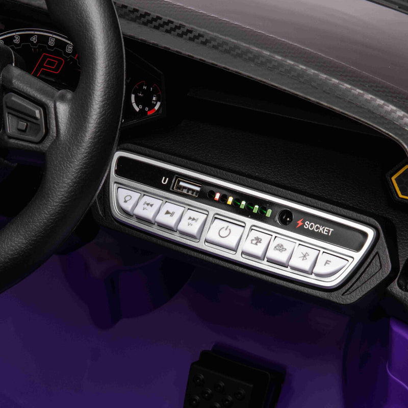 Nordic Play Speed - Elbil Lamborghini Autentica 4 x 10,8V motor, EVA hjul