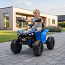 Nordic Play Speed - El-ATV til Børn 4x120W - Blå 22,2V EVA Hjul