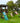 Jungle Gym - Casa 2.1 Legetårn Sort Grundmalet 2-Climb Module Klatrevæg Rutschebane