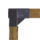 Nordic Play - Gyngestativ m.klatre modul, sort gynge, sort trapezgynge inkl. grøn rutsjebane