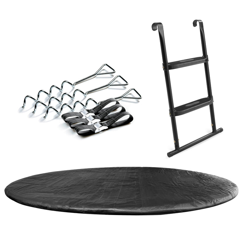 Salta - Overtræk, stige og forankring t/Ø251 cm trampolin