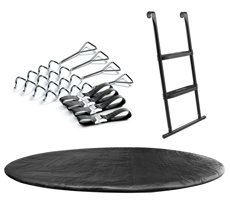 Salta - Overtræk, stige og forankring t/Ø427 cm trampolin