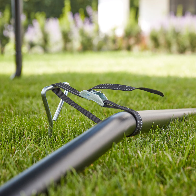 Salta - Overtræk, stige og forankring t/396 x 244 cm trampolin