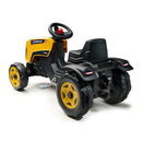 FALK - JCB Pedaltraktor med Justerbart Sæde og Trailer - 2-6 år