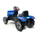 FALK - New Holland Pedaltraktor med Justerbart Sæde og Trailer - 2-6 år
