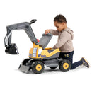 Falk -  Volvo Gravemaskine med åbent sæde