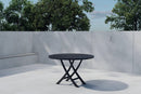 Venture Home - Kenya rundt spisebord, sort, Ø120 cm, teak