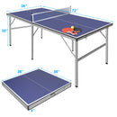 Nordic Games - Bordtennisbord Kuffertudgave 180x92cm Komplet Sæt