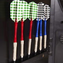 Nordic Games - Dartskive elektronisk i dartskab med 12 dartpile