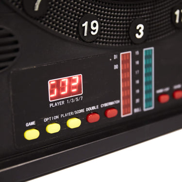 Nordic Games - Dartskive elektronisk i dartskab med 12 dartpile
