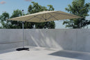 Venture Home - Ita hængeparasol, beige, aluminium, 294x294cm