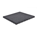 Nordic Play - Gummiflise 500 x 500 x 30 mm sort