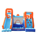 Doctor Dolphin - Hoppeborg Waterslide, 3,50×4,81×2,50m inkl. Blæser