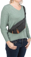 Trixie - BE NORDIC sling bag, pocket, black