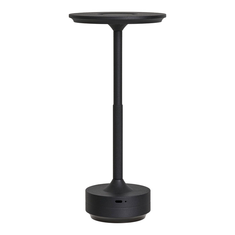 House Nordic - Lyneham LED Bordlampe, sort, Ø13xH28,5cm