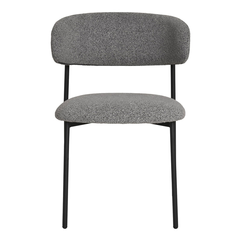 House Nordic - Mira Spisebordsstol, lysegrå - sæt af 2 stk.