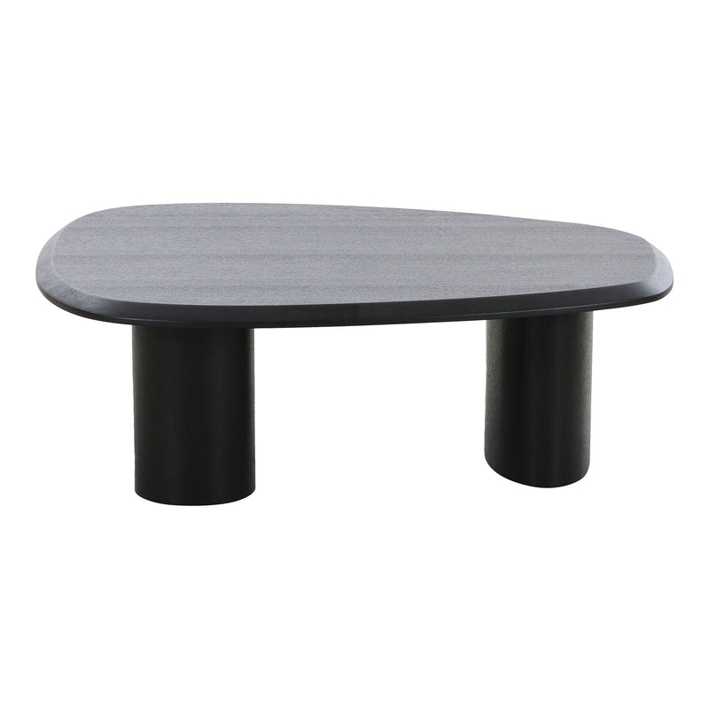 House Nordic - Tirano Sofabord, askefiner, sort 78x96x32 cm