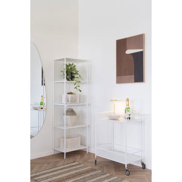 House Nordic - Vita Barvogn, Hvid, 68x40x79cm - Bolig og Haven