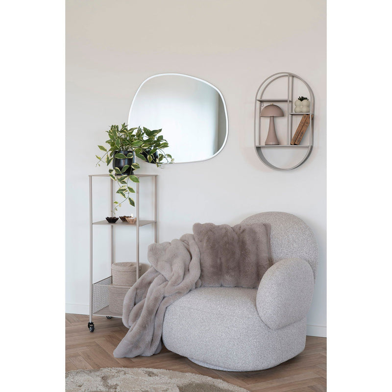 House Nordic - Torres Metalvogn, Sand, 35x35x106 cm