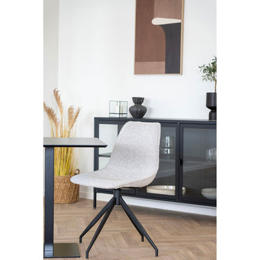 House Nordic - Fano Cafebord - Mørk sten look, 70x70x75cm - Bolig og Haven