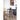 House Nordic - Fano Cafebord - Mørk sten look, 70x70x75cm - Bolig og Haven