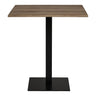 House Nordic - Lignano Cafebord, Smoked Eg, 70x70x75cm - Bolig og Haven