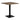 House Nordic - Lignano Cafebord, Smoked Eg, 70x70x75cm - Bolig og Haven