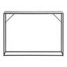 House Nordic - Vita Konsolbord - Travertin look, 110x26x80cm. - Bolig og Haven