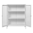 House Nordic - Brisbane Vitrineskab, hvid, 80x40x101 cm